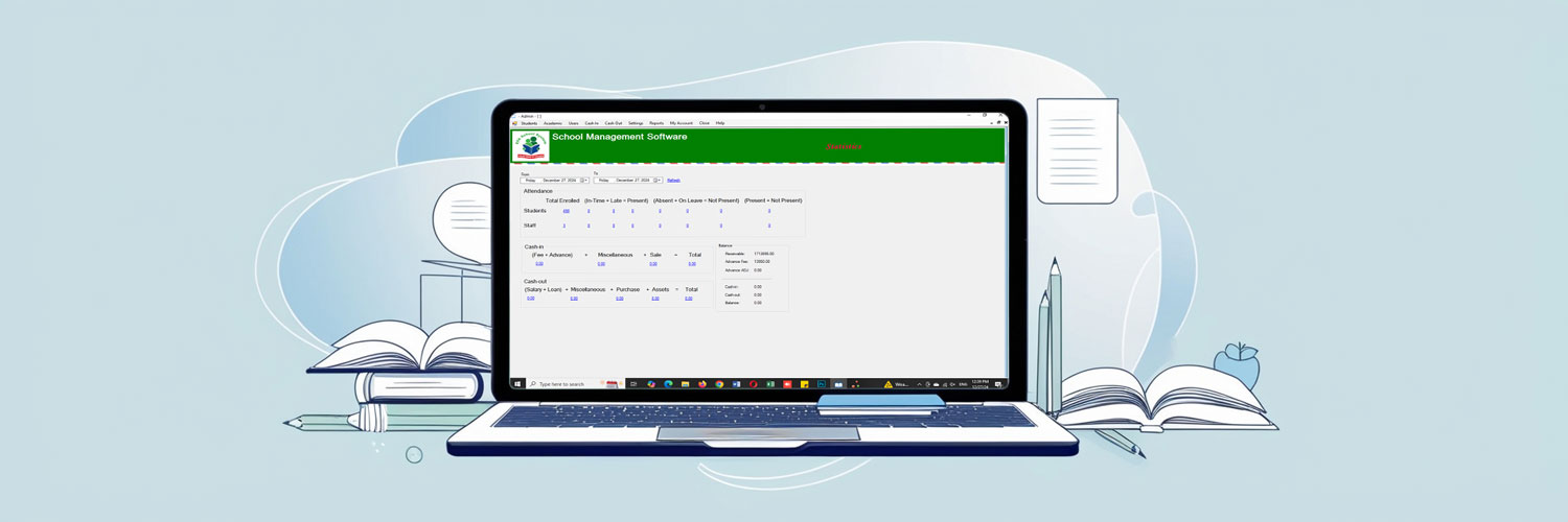 Offline School Management Software
